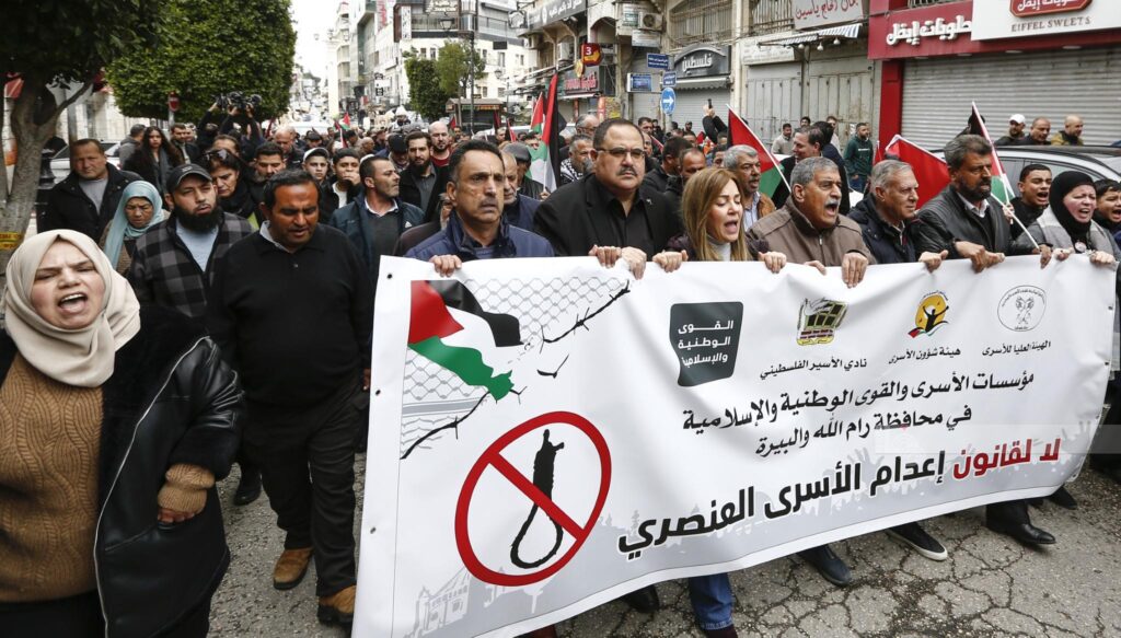 Greve geral na Cisjordânia rechaça lei israelense que impõe pena de morte aos palestinos