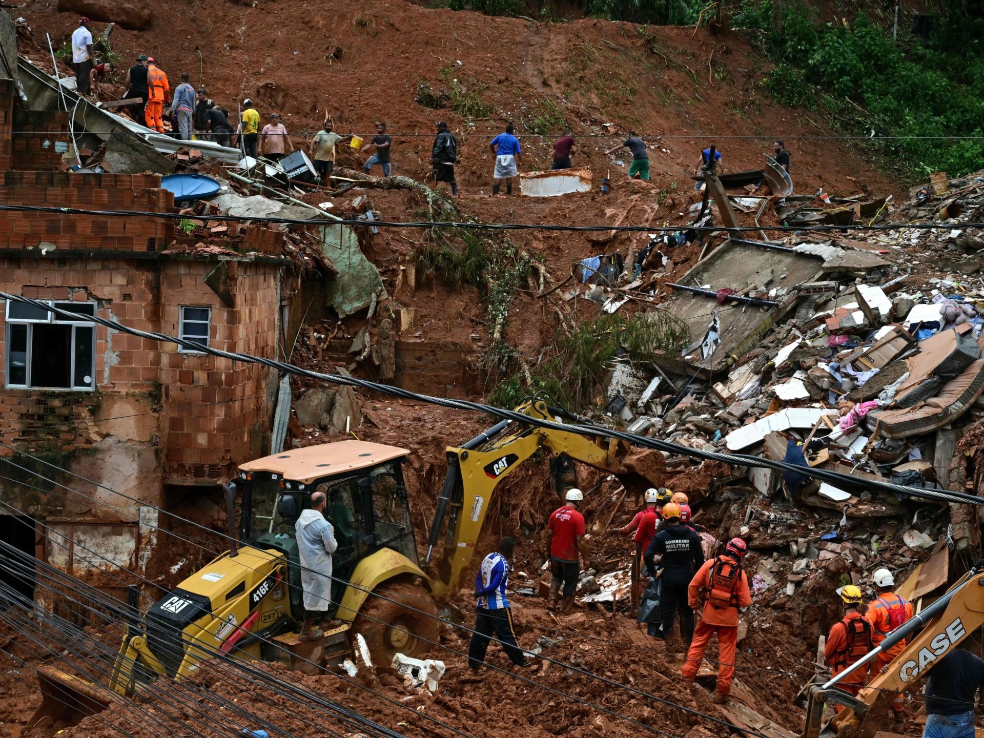 Zona da mata mineira. DESCASO. Pobres são as maiores vítimas das fortes chuva. Foto: ATS