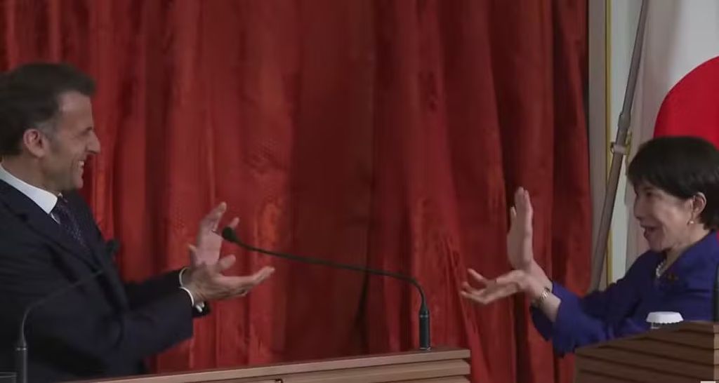 Japão e França avançam em coordenação para desbloquear Estreito de Ormuz