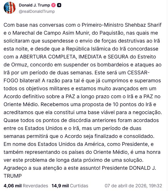 Preço petróleo: confira a cotação do barril de petróleo Brent em 22 de abril