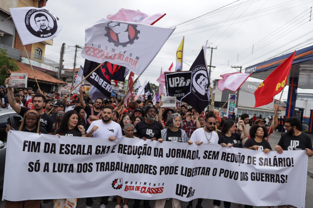 1º de Maio: atos fortalecem luta pelo fim da escala 6×1