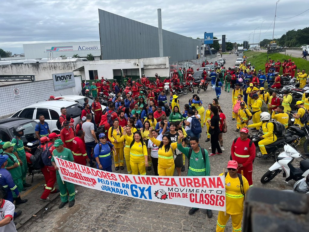 DIA DO GARI. LIMPEZA URBANA. Luta organizada pelo SINDLIMP-PB. Foto: JAV/PB