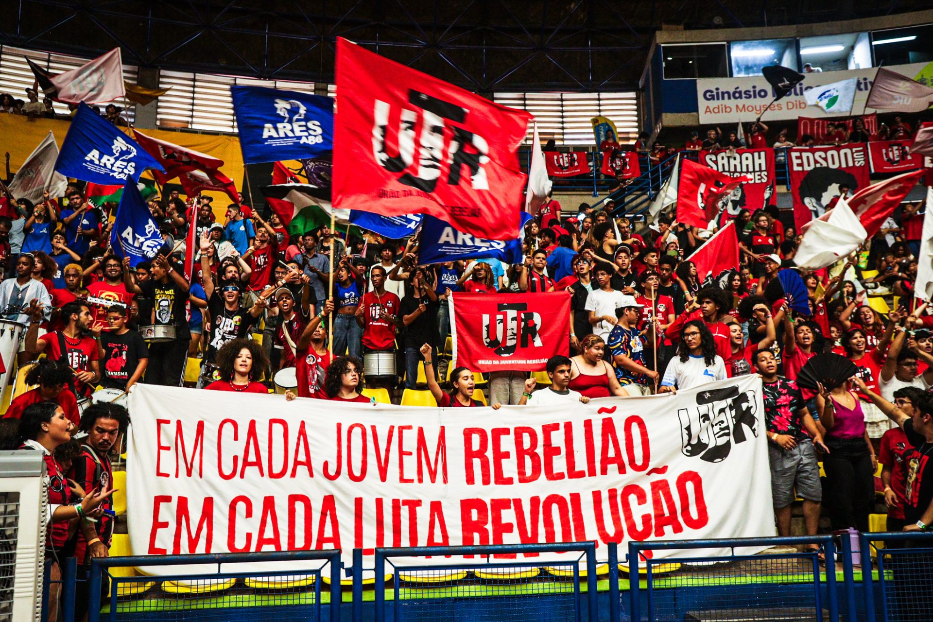 REBELIÃO. Se o presente é de lutas, o futuro nos pertence! Foto: Lucas Barbosa (JAV/SP)