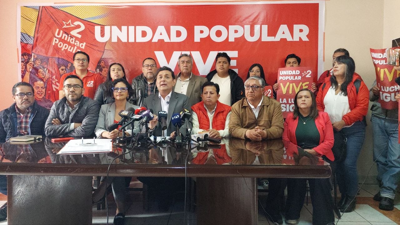 Unidade Popular Equador. PERSEGUIÇÃO. Governo tem medo da UP no Equador. Foto: En Marcha