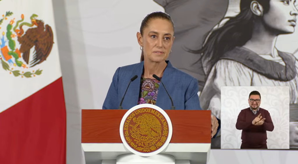 Sheinbaum denuncia ofensiva da direita internacional e pressão dos EUA contra o México Sheinbaum denuncia ofensiva da direita internacional e pressão dos EUA contra o México