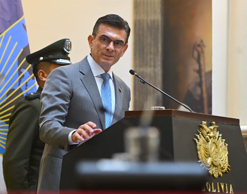 Presidente da Bolívia condena onda de protestos e diz ser ‘apoiado pelos EUA’ Presidente da Bolívia condena onda de protestos e diz ser ‘apoiado pelos EUA’
