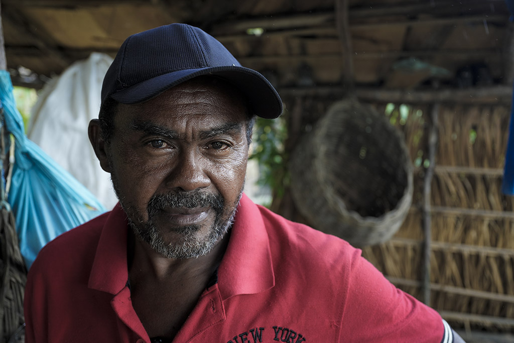 Breu Branco, Pará, Brasil 08-04-2026 Retrato do agricultor Edvaldo Cardoso, que mostrou uma casa de farinha e produção de milho na Ocupação Irmã Dorothy, na Fazenda Chama, em Breu Branco (PA), uma terra pública estadual. Fotos: Fernando Martinho