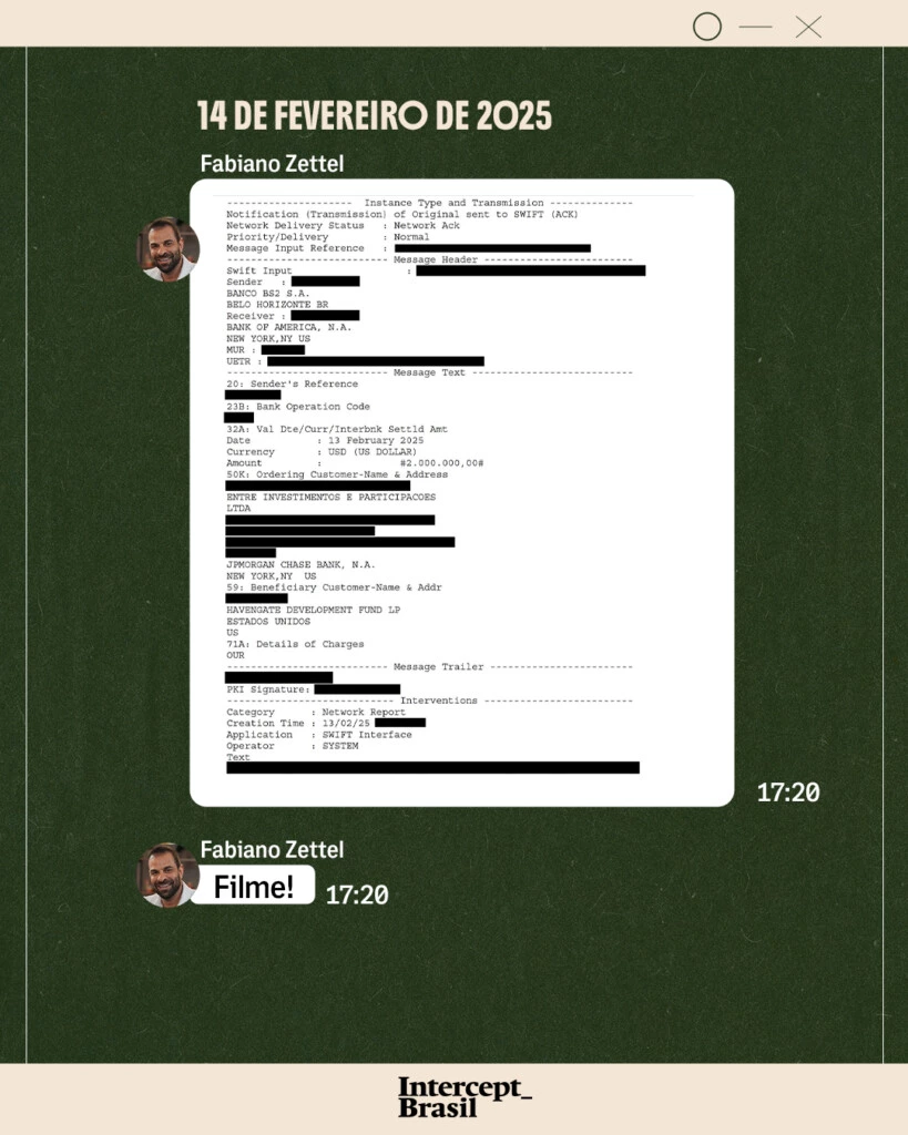 advogado-de-eduardo-bolsonaro-recebeu-milhoes-de-dolares-do-banco-master-as-marcacoes-em-preto-no-comprovante-de-transferencia-foram-inseridas-pelo-intercept-para-nao-expor-codigos-e-informacoes-tecnicas-da-operacao-bancaria-foto-reproducao-tvt-news

