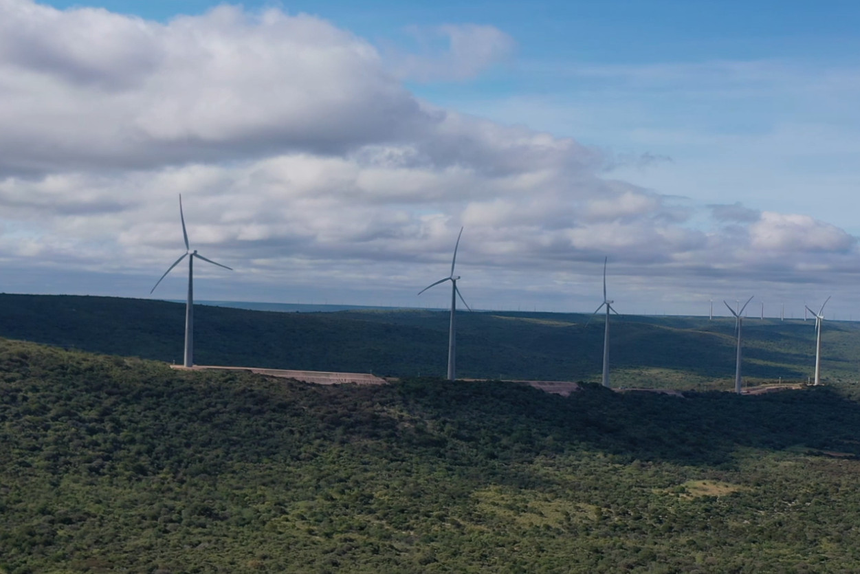 O Complexo Eólico Lagoa dos Ventos é apontado pela Enel Green Power como o principal de seu portfóligo globalde energia eólica (Foto: Reprodução/Enel)