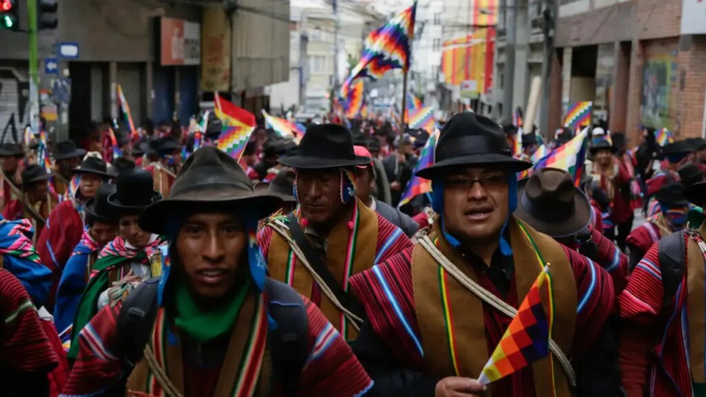 Dança e rebeldia nos bloqueios da Bolívia