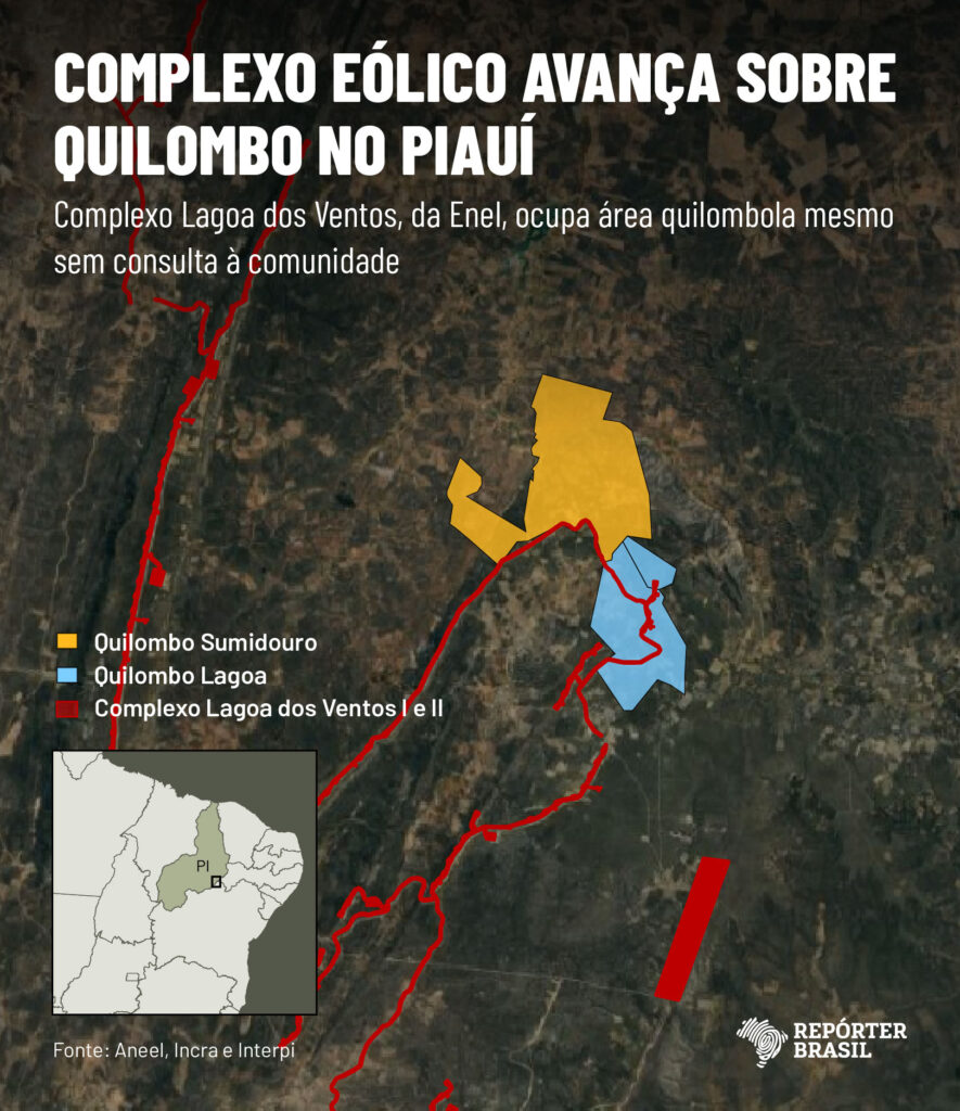 Quilombo centenário no Piauí é esquecido pela maior usina eólica da América do Sul
