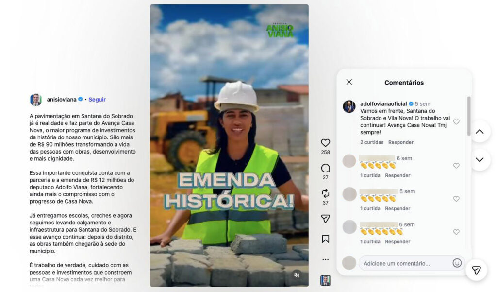 Obra de pavimentação da Codevasf usa trabalho escravo no sertão da Bahia