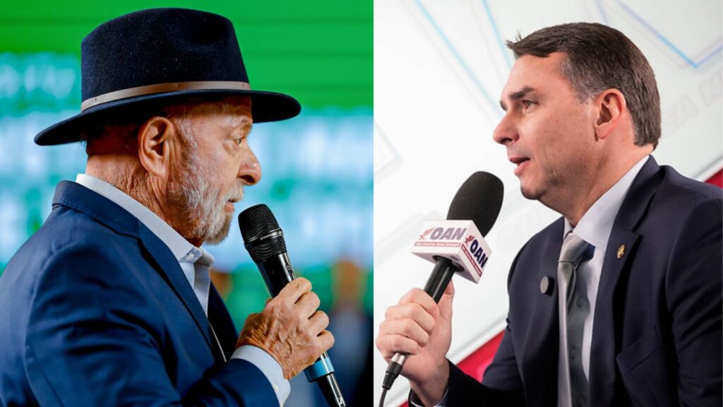 Agregador de pesquisas TVT, de julho, aponta Lula com vantagem de 7,2 pontos sobre Flávio Bolsonaro Agregador de pesquisas TVT, de julho, aponta Lula com vantagem de 7,2 pontos sobre Flávio Bolsonaro