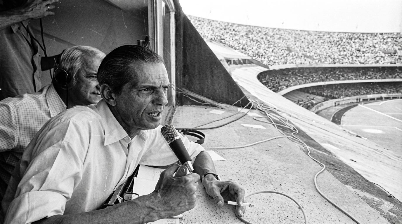 JOÃO SEM MEDO. Também foi uma das vozes mais combativas do jornalismo esportivo. Foto: Arquivo