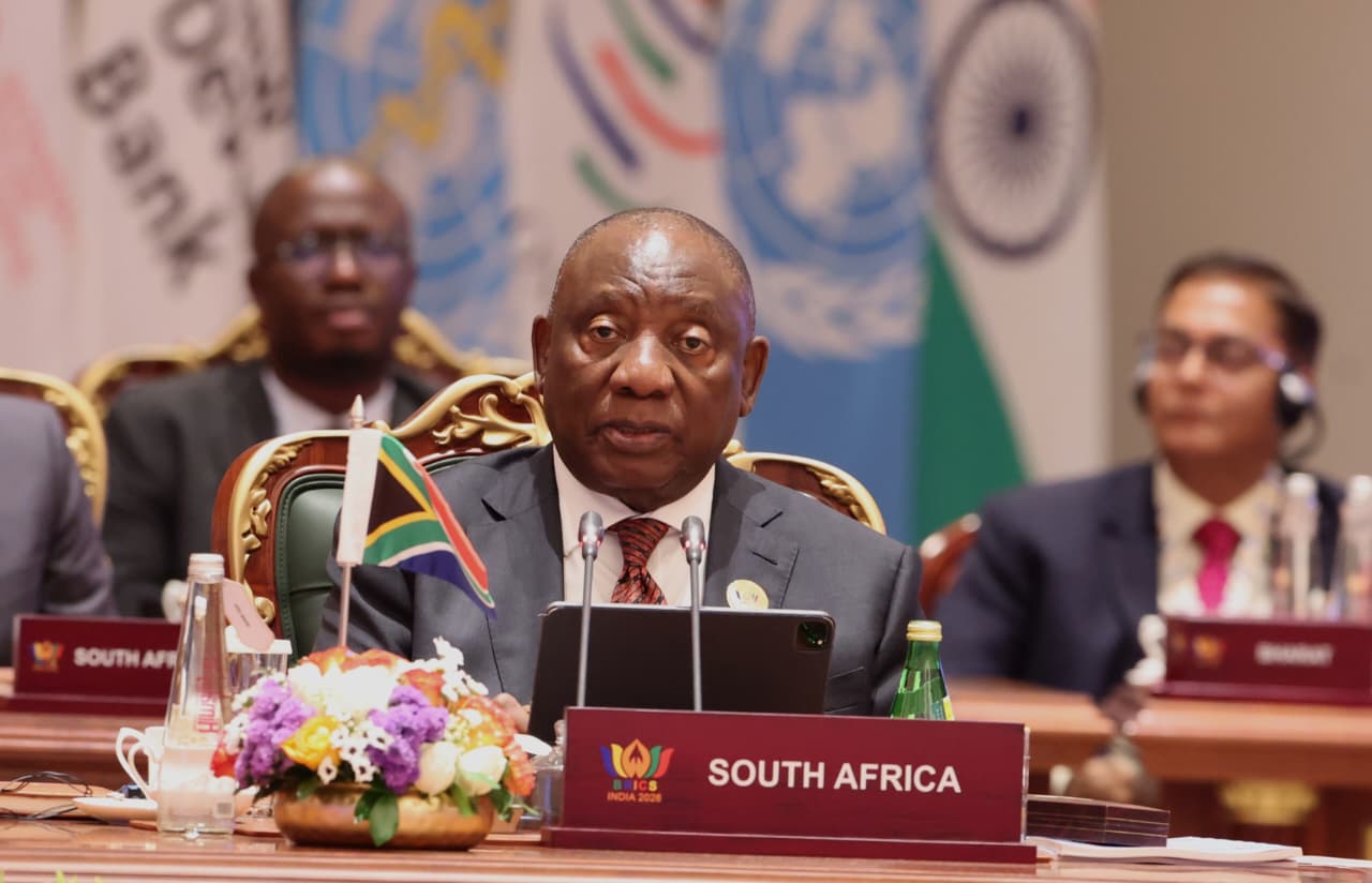 Ramaphosa no BRICS