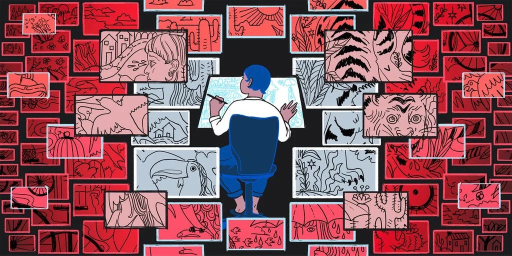 IA: A fartura de imagens e a escassez do imaginário