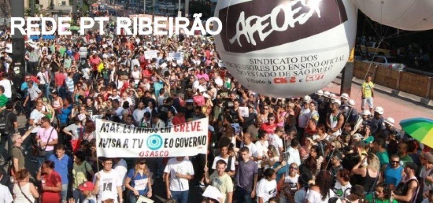 Moção de apoio a greve dos professores