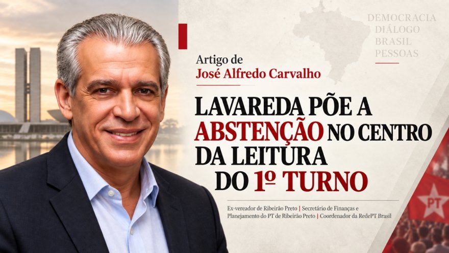 Lavareda põe a abstenção no centro da leitura do 1º turno