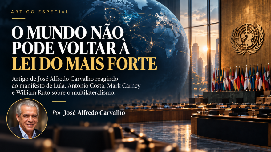 O MUNDO NÃO PODE VOLTAR À LEI DO MAIS FORTE
