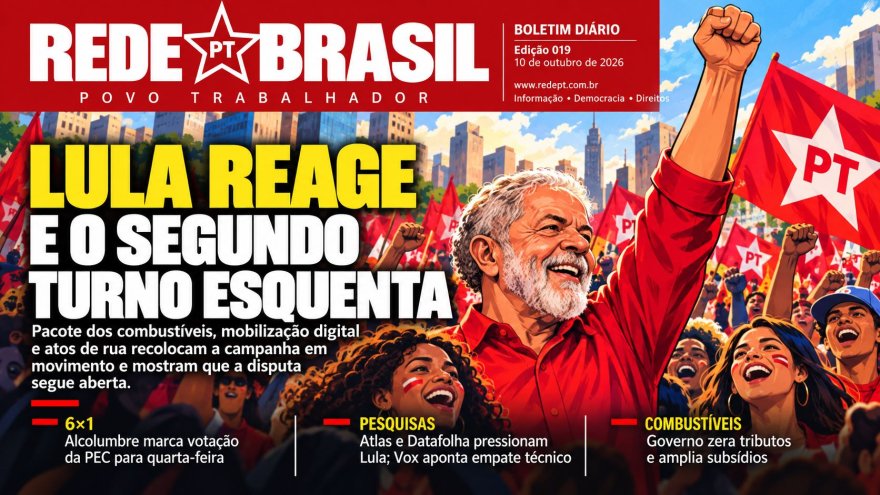 LULA REAGE COM MEDIDAS ECONÔMICAS; MOBILIZAÇÃO POPULAR E DIGITAL GANHA FORÇA NO SEGUNDO TURNO