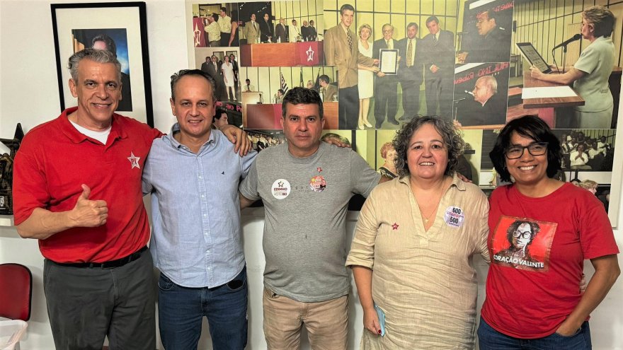 Edson Fedelino é eleito presidente do PT de Ribeirão Preto no PED 2025